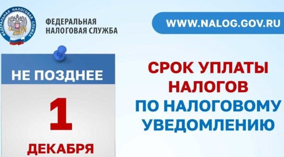 Федеральная налоговая служба информирует.
