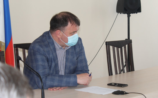 В Мошково состоялось расширенное совещание при Главе района с руководителями структурных подразделений и главами муниципальных образований